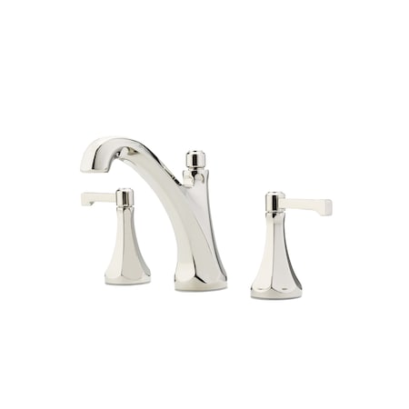 Pfister Pfister Arterra Two Handle Widespread Lavatory Faucet Polished Nickel LG49-DE0D